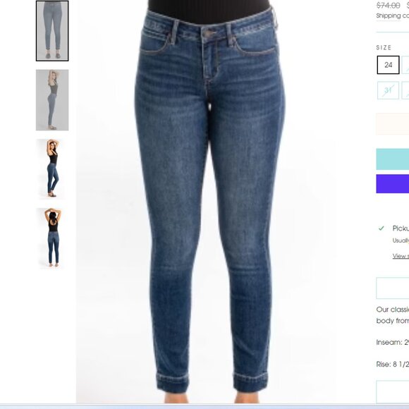 BNWT - Articles of Society - Sarah Clybourn - Skinny Jeans - Picture 3 of 3